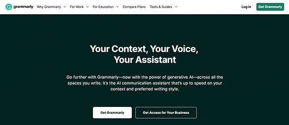 Grammarly AI Blogging Tool