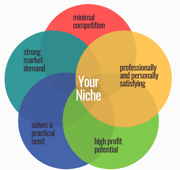 5 Elements of A Niche: Tips of Choosing a Niche